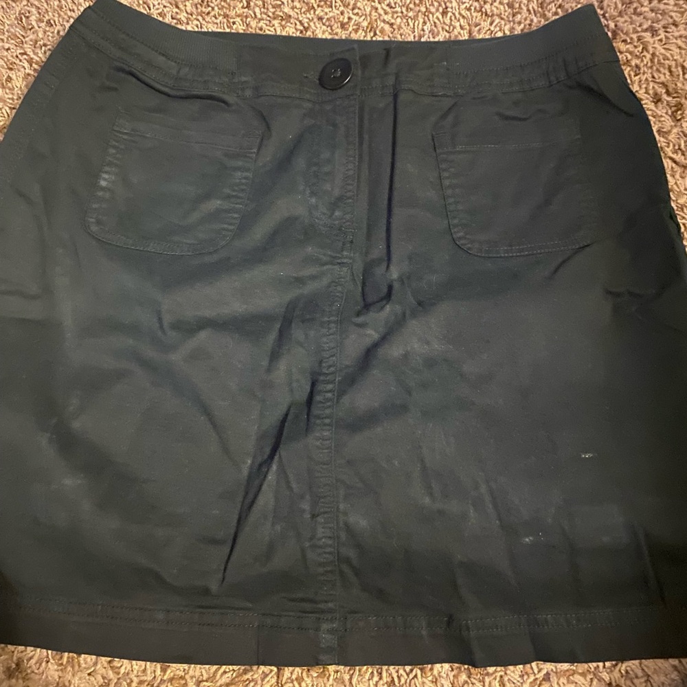 Karen Scott Black Skort